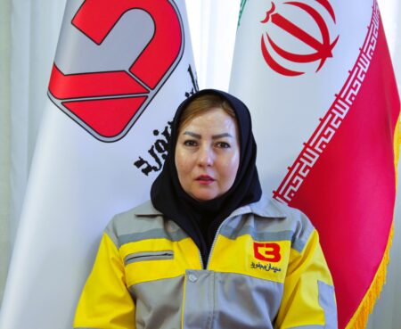 مهدیه دربندی، رئیس ایمنی،بهداشت و محیط زیست